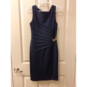 Ivanka Trump Navy Business Pencil Dress